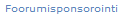 Foorumisponsorointi
