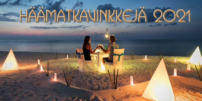 Häämatkavinkkejä vuodelle 2021
