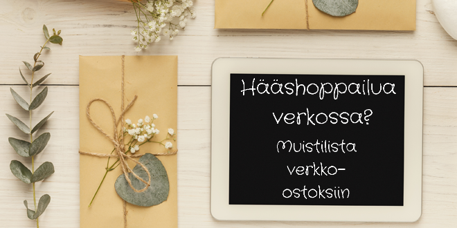 Hääshoppailua verkossa