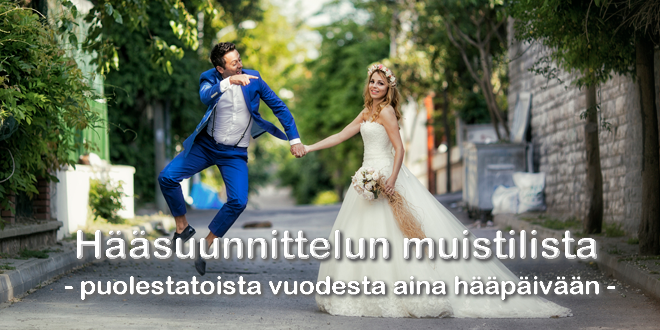 Hääsuunnittelun muistilista