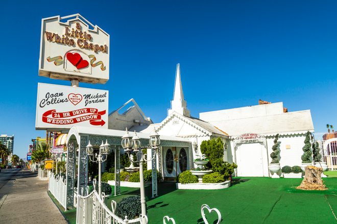 Las Vegas Little White Chapel Las Vegas Little White Chapel