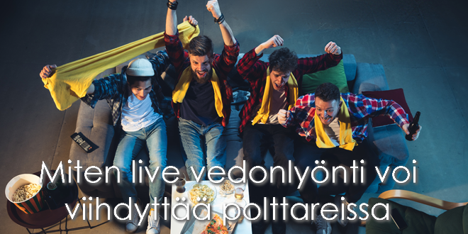 Miten live vedonlyönti voi viihdyttää polttareissa