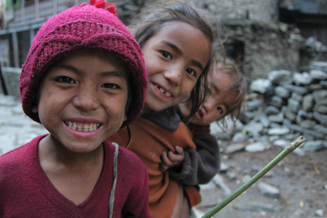 Nepal häämatka, hymyt Nepal häämatka, hymyt