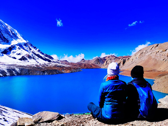 Copyright: B Peen Chimire/Ethical Trekking. Tilicho Lake.