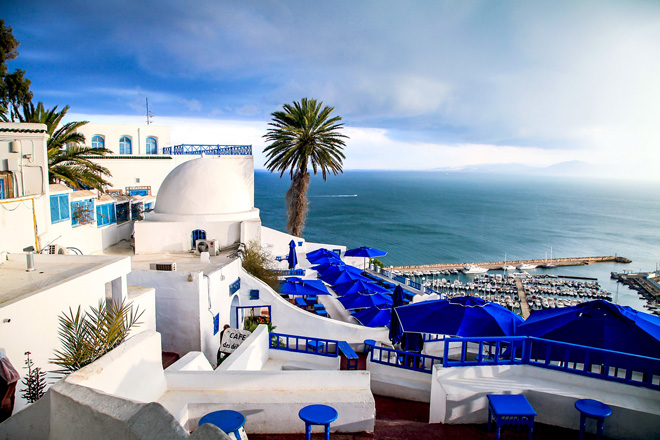 Tunisia hmatka Sidi bou Said