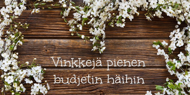 Vinkkejä pienen budjetin häihin