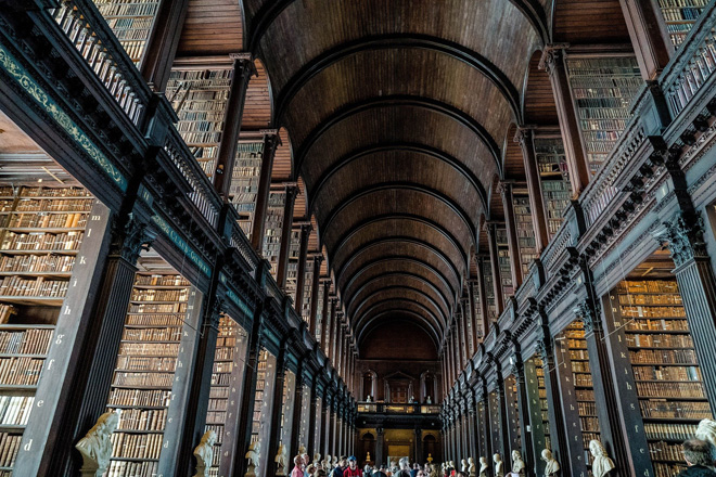 Hmatka Dublin Trinity College Library