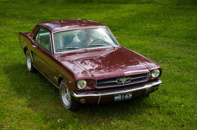 Hääautoksi Ford Mustang 1965
