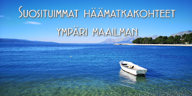 Suosituimmat häämatkakohteet ympäri maailman